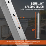 VEVOR Cable Railing Post, 36
