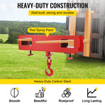 Forklift Lifting Hook 6000 LBS Capacity Forklift Lifting Hoist Swivel Hook Mobile Crane Forklift Attachments