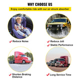 VEVOR 2PCS Cab Shock Absorber International Prostar 2008+ 3595977C95 3595977C96 - Top-Down View