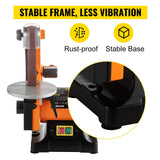 VEVOR Belt Sander 300W Grinder Sander 1 x 30 Inch Electric Belt & Disc Sander 2950 RPM Variable Speed (300W) - 45-Degree Angle