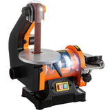 VEVOR Belt Sander 300W Grinder Sander 1 x 30 Inch Electric Belt & Disc Sander 2950 RPM Variable Speed (300W) - Extra Image