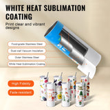 VEVOR Tumbler Heat Press Machine and Sublimation Tumblers, Tumbler Press Set with 8pcs 20OZ Blank Tumblers, Mug Press Cup Press for 11-30oz Tumblers Mug, with Heat Transfer Paper, Gloves, Tape - 45-Degree Angle