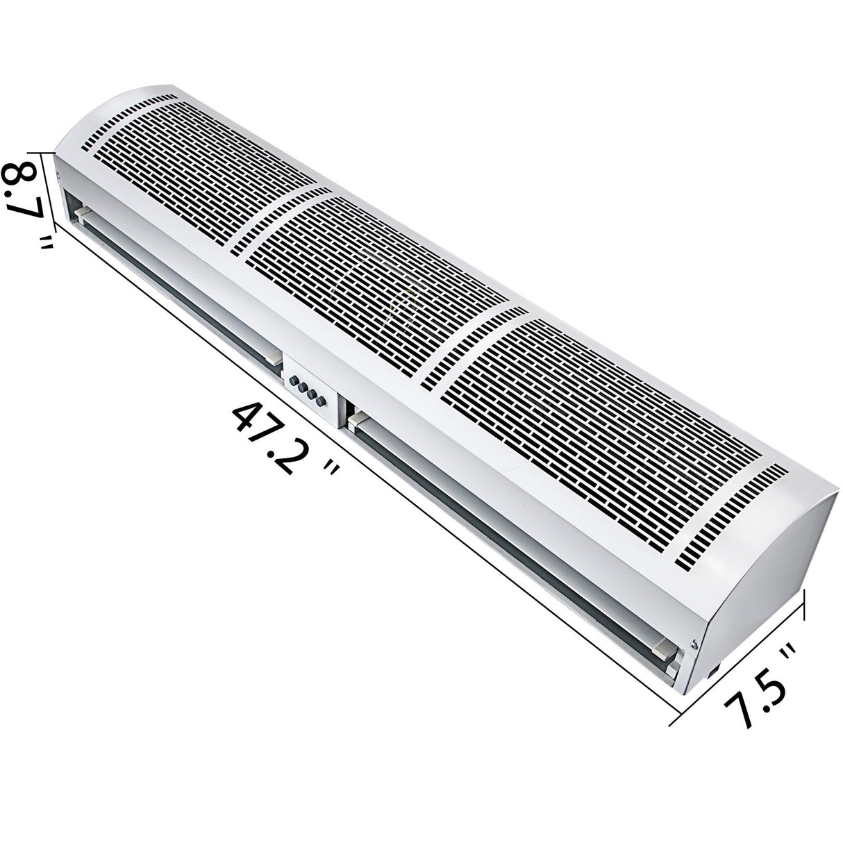 VEVOR Air Curtain, 1.2m Electric Wind Curtain with Limit Switch, Max. 2204 CFM Air Flow, 3 Speeds Control Commercial Indoor Air Curtain, Ideal for