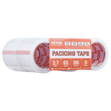 VEVOR Clear Packing Tape 6 Rolls 65 Yards Heavy Duty Clear Packing Tapes 2.7 Mil - Extra Image