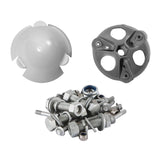 VEVOR Wind Turbine 400Watt Wind Turbine Generator DC 12V Wind Turbine Generator 3/5 Blades with Controller (400Watt)