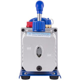 Vevor 4CFM 1/4HP Rotary Vane Vacuum Pump + R134AManifold Gauge Tester Charging +Hose - Extra Image