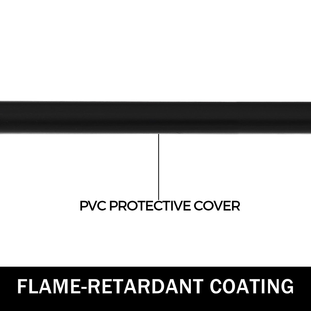 VEVOR 50Ft 50 Amp RV Power Cord Durable Heavy Duty RV Extension Cord Copper Wire RV Cord Power Supply Cable for Trailer Motorhome Camper