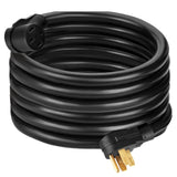 VEVOR 50Ft 50 Amp RV Power Cord Durable Heavy Duty RV Extension Cord Copper Wire RV Cord Power Supply Cable for Trailer Motorhome Camper