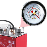 VEVOR Hydraulic Pressure Test Pump 50 Bar Hand Pressure Test Pump 726 PSI 3.2 Gallon Tank 45ML 1/2" BSP Hydrostatic Test Pump for Pipeline Pressure