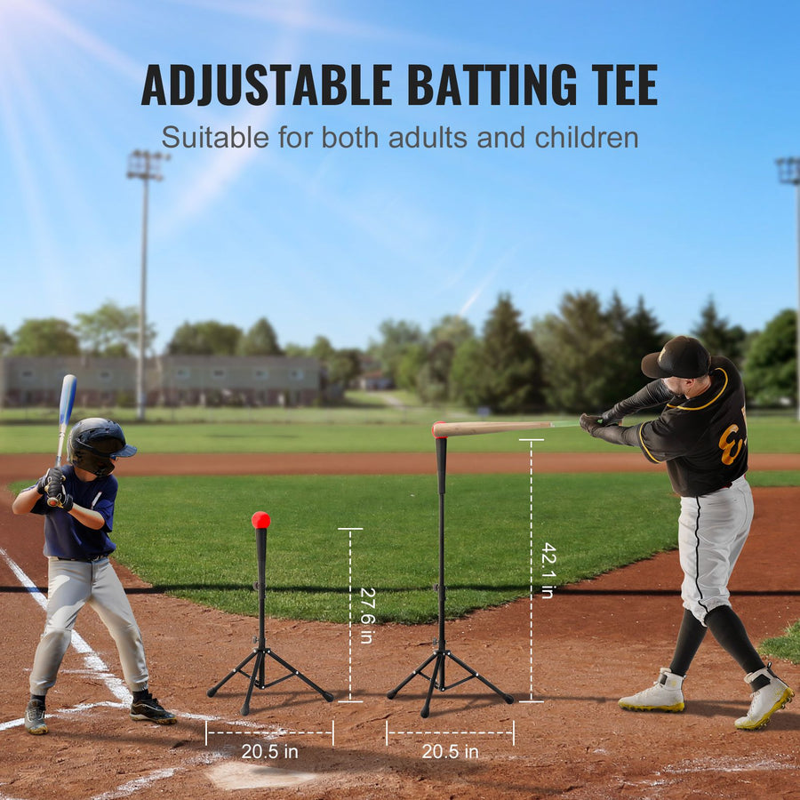 5x5 Baseball Softball Practice Net, Portable Baseball Training Net for Hitting Batting Catching Pitching, Backstop Baseball Equipment with Bow Frame, Carry Bag, Strike Zone, Ball, Batting Tee