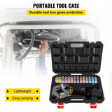 VEVOR Hydraulic Hose Crimper Hydra-Krimp 71500,Manual AC Hose Crimper Kit Air Conditioning Repaire Handheld,Hydraulic Hose Crimping Tool with 7 Die