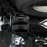 VEVOR Air Bag Suspension Kit, Air Springs Suspension Bag Kit Compatible with 2007-2018 Chevrolet Silverado 1500 and GMC Sierra 1500 2WD 4WD, 5000 lbs Loading, 5 to 100 PSI - Low Angle