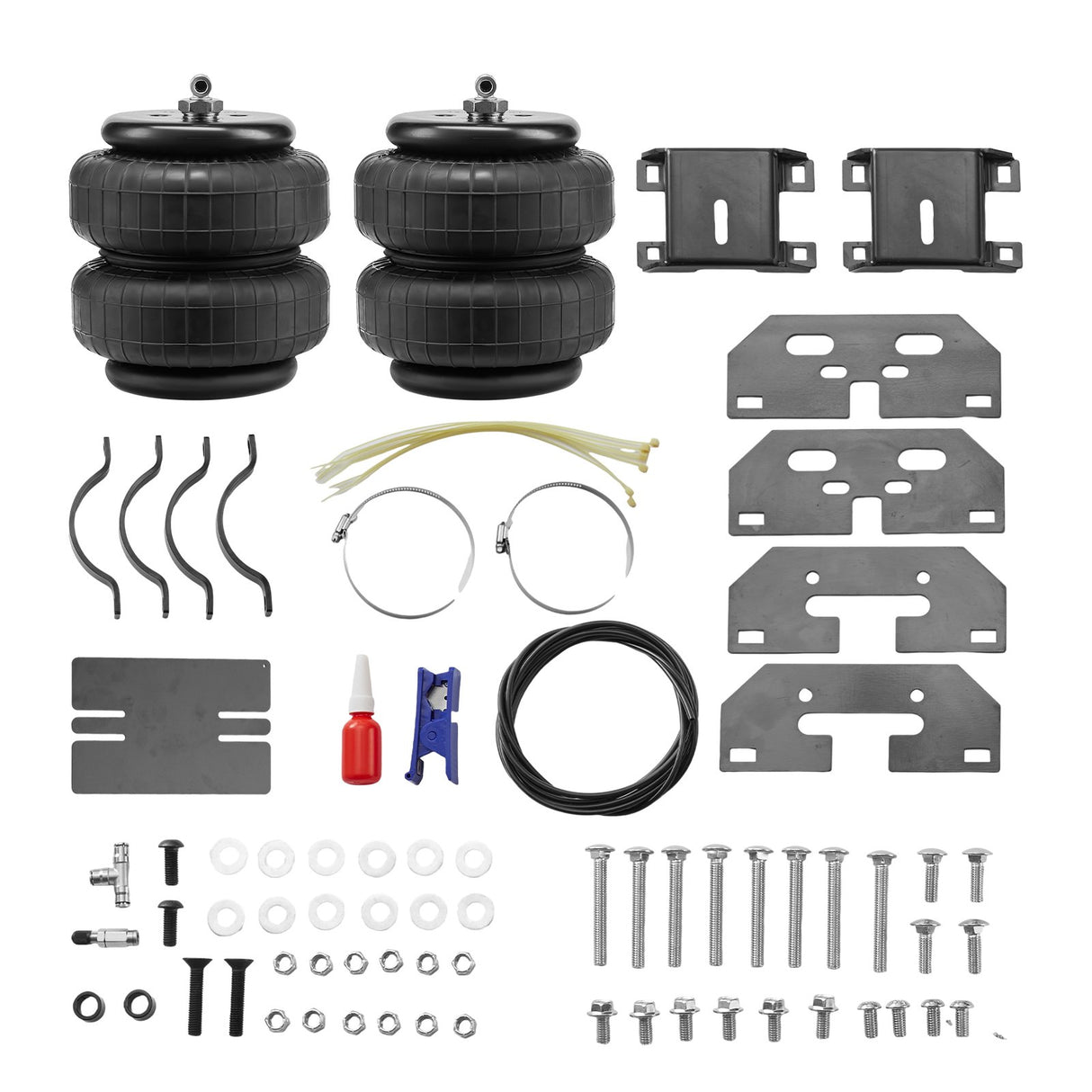 VEVOR Air Bag Suspension Kit, Air Springs Suspension Bag Kit Compatible with 2003-2013 Dodge Ram 2500 4WD, 2003-2018 Dodge Ram 3500 4WD, 5000 lbs