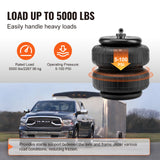 VEVOR Air Bag Suspension Kit, Air Springs Suspension Bag Kit Compatible with 1999-2004 Ford F250/F350 2WD 4WD, 2008-2010 Ford F250/F350 2WD 4WD, 5000 lbs Loading, 5 to 100 PSI - Side View