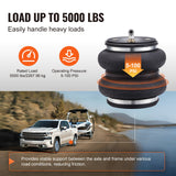 VEVOR Air Bag Suspension Kit, Air Springs Suspension Bag Kit Compatible with 2019-2023 Chevrolet Silverado 1500 and GMC Sierra 1500 4WD RWD, 5000 lbs