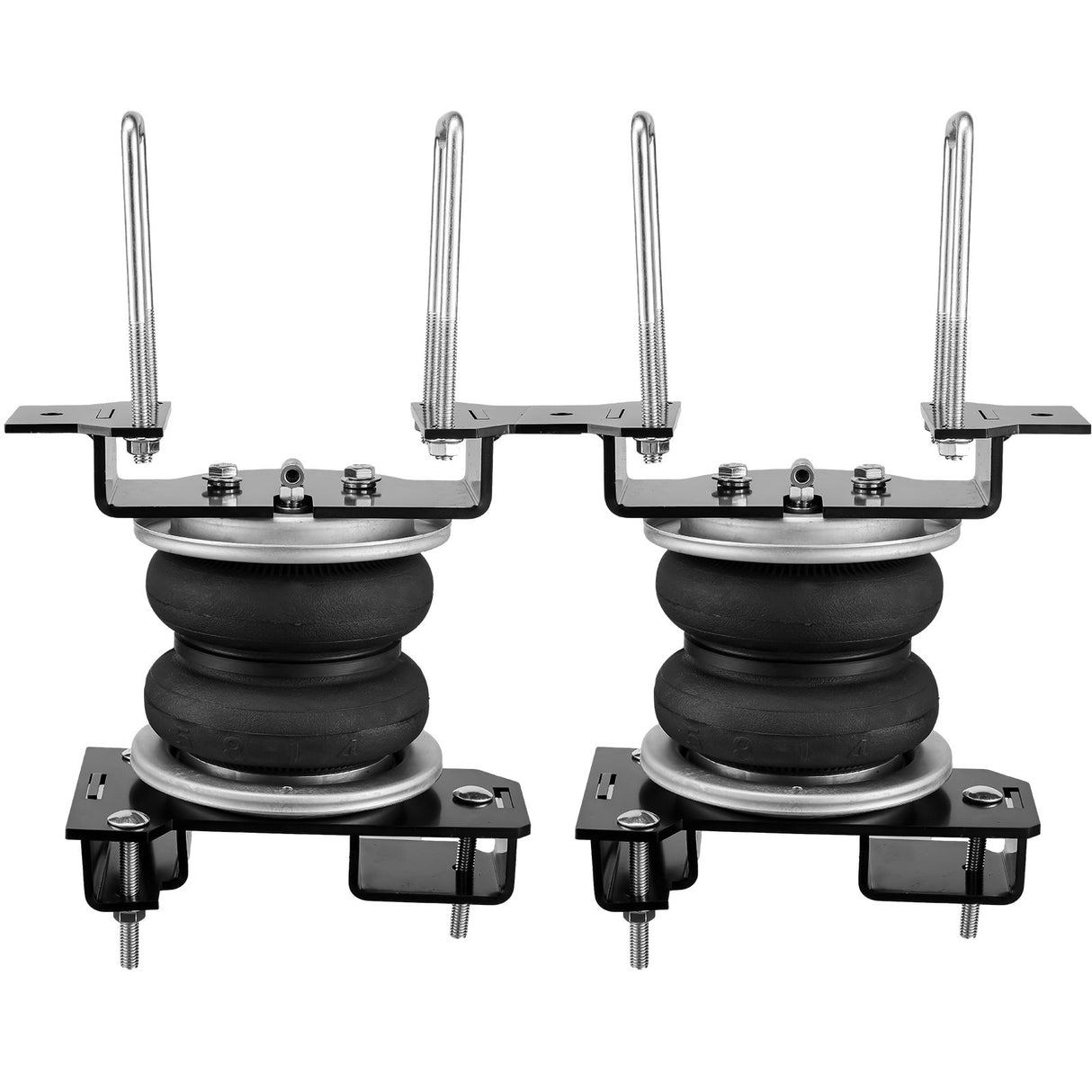VEVOR Air Bag Suspension Kit, Air Springs Suspension Bag Kit Compatible with 2019-2023 Chevrolet Silverado 1500 and GMC Sierra 1500 4WD RWD, 5000 lbs