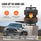 VEVOR Air Bag Suspension Kit, Air Springs Suspension Bag Kit Compatible with 2014-2023 Dodge Ram 2500 2WD 4WD, 5000 lbs Loading, 5 to 100 PSI - Side View