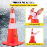 VEVOR Safety Cones, 10PCS 28\