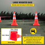 VEVOR Safety Cones, 10PCS 28\
