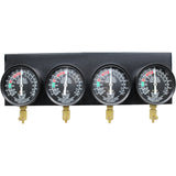 VEVOR Fuel Vacuum Carburetor Synchronize Tool Kit Fuel Vacuum Carburetor Synchronizer carb sync Gauge Set with Rubber Hose