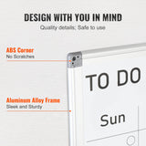 Magnetic Whiteboard Dry Erase Board 36