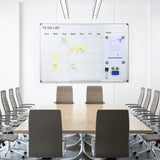 Magnetic Whiteboard Dry Erase Board 36" x 24" Wall Mounted for Office