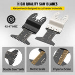 Oscillating Multi Tool Saw Blades Multi Tool Blades 50PCS for Wood Metal