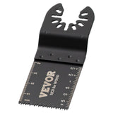 VEVOR 100PCS Oscillating Saw Blades, Quick Release Multitool Blades Kit, HCS Tool Blades for Wood Plastic, Compatible with Dewalt Dremel Fein Worx Bosch Makita Milwaukee - Extra Image