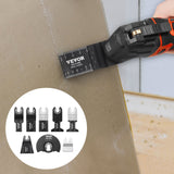VEVOR 30PCS Multi Tool Blades Kits, Universal Quick Release Oscillating Saw Blades, 8 Types Wood Metal Plastic Oscillating Tool Blades, Fit Dewalt