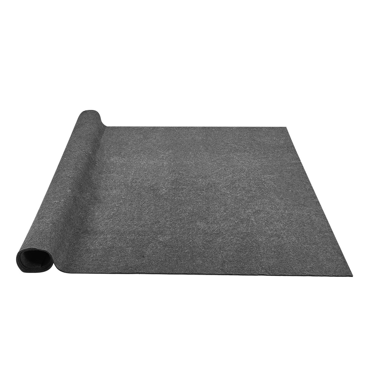 VEVOR Rug Pad Without Slip Resistance, Protective Cushioning Carpet Pad, 9' x 12', 1/4"Thick, 100% Pure Polyester Felt, 10-11㎡ Premium Comfort Underfoot Carpet Padding Rug Cushion for All Floors, Gray