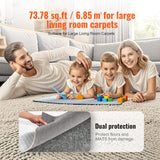 VEVOR Rug Pad Gripper 8' x 10' Protective Carpet Pad 0.24