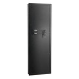 VEVOR Wall Safe, 4-Tier Hidden Wall Mounted Gun Safe with Password & Key, Q235 Cold-Rolled Steel In-Wall Box with LED Lighting, 3 Adjustable Shelves & Key Holders for Money, Jewelry, Passport, Black - Extra Image