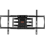 VEVOR Full Motion TV Mount Fits for Most 37-75 inch TVs, Swivel Tilt Horizontal Adjustment TV Wall Mount Bracket with 4 Articulating Arms, Max VESA