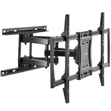 VEVOR Full Motion TV Mount Fits for Most 37-75 inch TVs, Swivel Tilt Horizontal Adjustment TV Wall Mount Bracket with 4 Articulating Arms, Max VESA