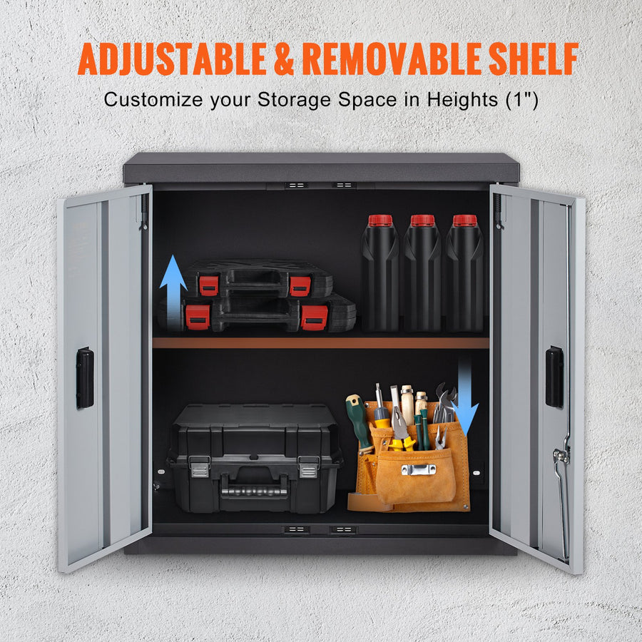 Foldable Wall Cabinet Garage Cabinet Wall Mounted 26