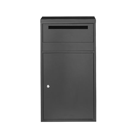 Package Delivery Boxes for Outside, 90.9 cm Mailbox for Parcel with Lock, Galvanized Steel Package Drop Box, image 11
