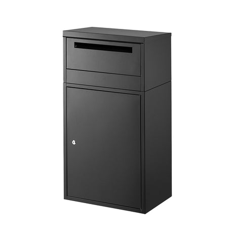 Package Delivery Boxes for Outside, 90.9 cm Mailbox for Parcel with Lock, Galvanized Steel Package Drop Box, image 12