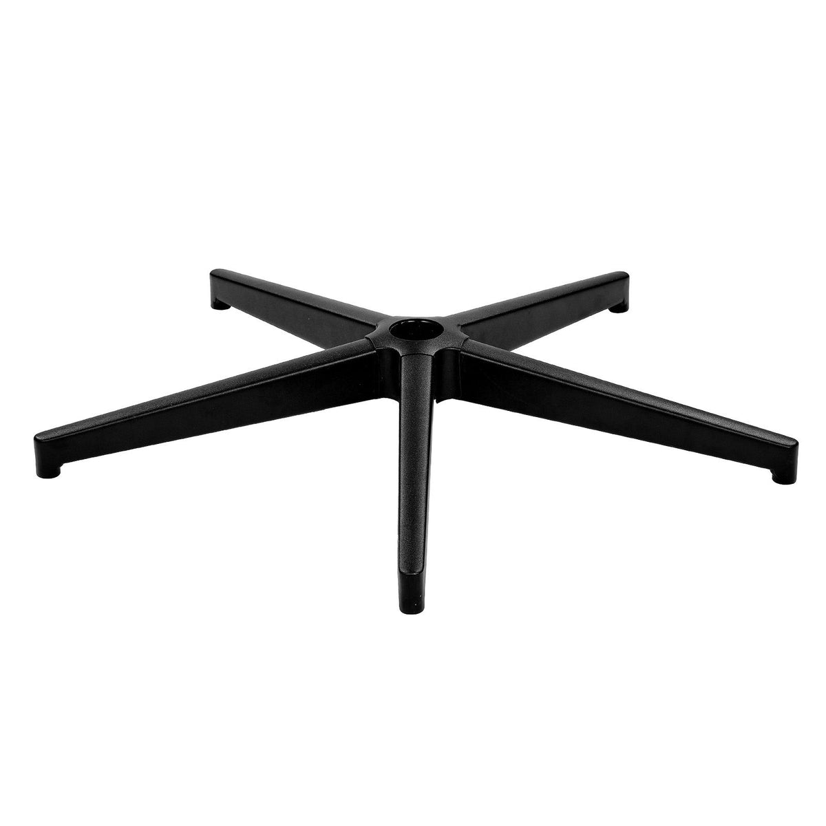 Office Chair Base Replacement, 710 mm, 1134 kg Static Load Capacity, Heavy Duty Universal Computer Desk Chair Stool Base Part with Reinforced Metal Legs, Desk Chair Base Replacement Parts, Black