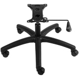 VEVOR Office Chair Base Replacement 710mm Swivel Chair Base 1134kg 100mm Stroke