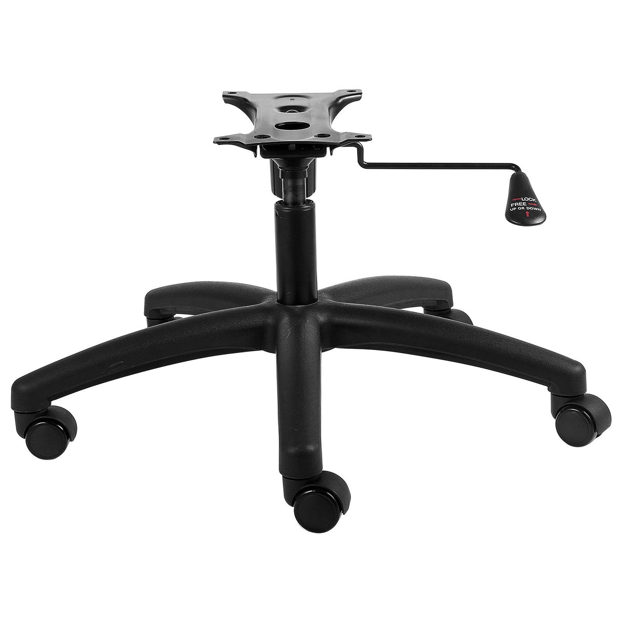 VEVOR Office Chair Base Replacement 710mm Swivel Chair Base 1134kg 100mm Stroke