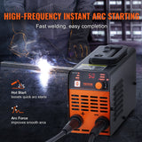 VEVOR ARC Stick Welder 220V 140A Stick/Lift TIG 2-in-1 Welding Machine Hot Start - Side View