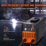 VEVOR ARC Stick Welder 220V 160A 2in1 Lift TIG Welding Machine Hot Start - Top-Down View