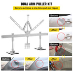 Dent Pull Lever Bar Kit, Car Dent Puller Kit Dent Pull Lever, Fit for Both Aluminum and Steel Dent Pulling (750MM)