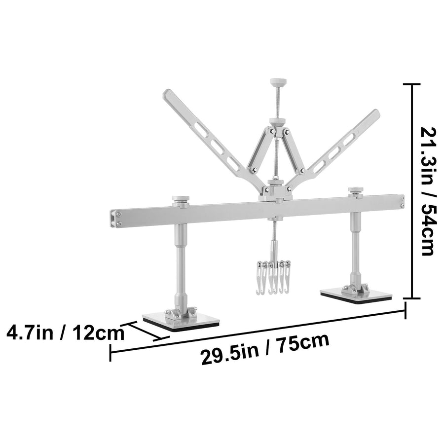 Dent Pull Lever Bar Kit, Car Dent Puller Kit Dent Pull Lever, Fit for Both Aluminum and Steel Dent Pulling (750MM)