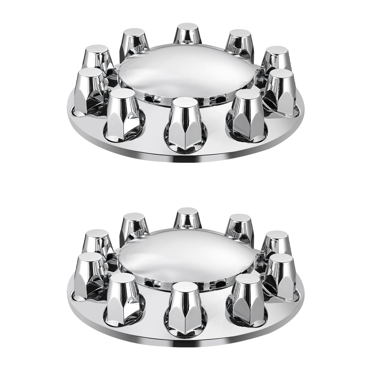 VEVOR Front Axle Cover Combo Kit ABS Lug Nut Covers with Nut Cover Tools