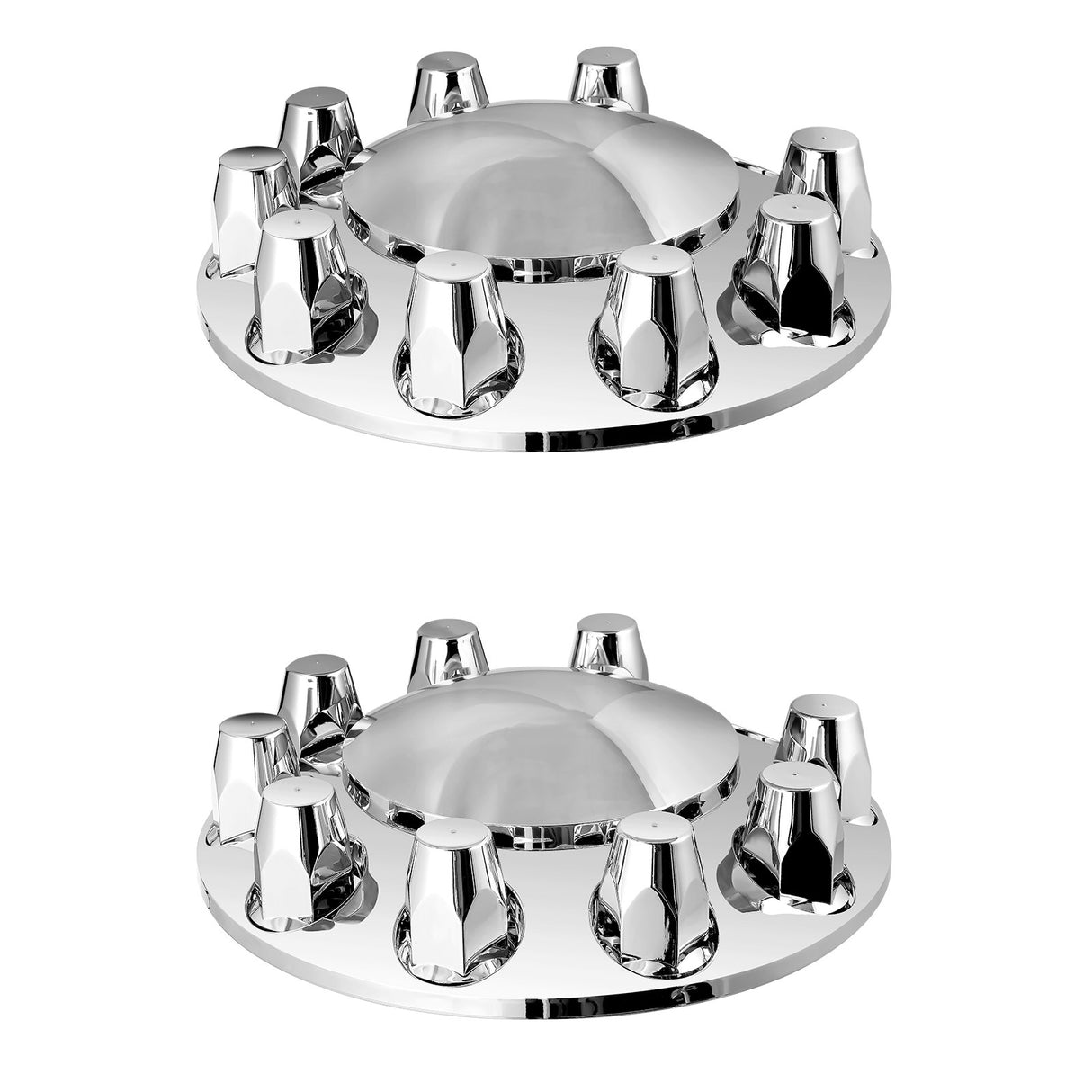 VEVOR Front Axle Cover Combo Kit ABS Lug Nut Covers with Nut Cover Tools