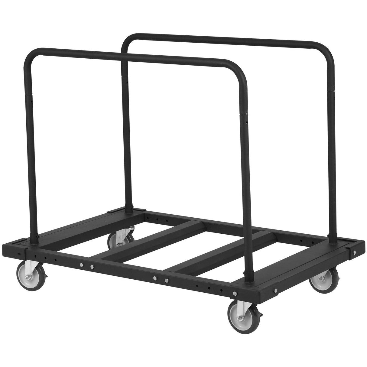 VEVOR Drywall Cart, 1800 LBS Panel Dolly Cart with 45.28" x 29.13" Deck and 5" Swivel Wheels, Heavy-Duty Drywall Sheet Cart, Handling Wall Panel,