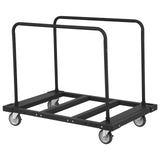 VEVOR Drywall Cart, 1800 LBS Panel Dolly Cart with 45.28" x 29.13" Deck and 5" Swivel Wheels, Heavy-Duty Drywall Sheet Cart, Handling Wall Panel,