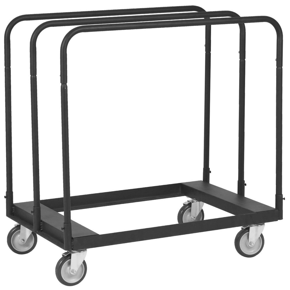 VEVOR Drywall Cart, 1500 LBS Panel Dolly Cart with 36.02" x 24.02" Deck and 5" Swivel Wheels, Heavy-Duty Drywall Sheet Cart, Handling Wall Panel,