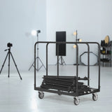 VEVOR Drywall Cart, 1500 LBS Panel Dolly Cart with 36.02" x 24.02" Deck and 5" Swivel Wheels, Heavy-Duty Drywall Sheet Cart, Handling Wall Panel,
